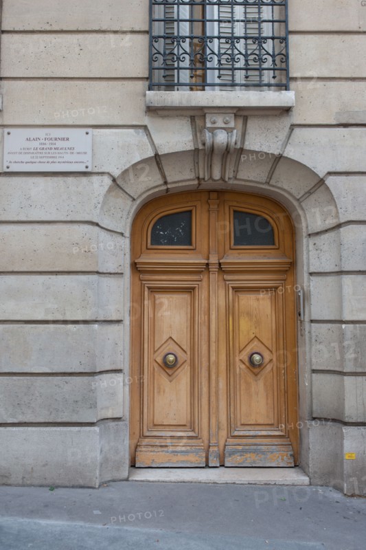 2 rue Cassini, Immeuble où vécut Alain Fournier
