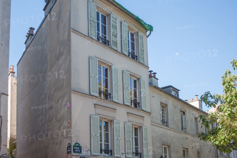 98 rue Lepic, House where Louis Ferdinand Céline lived