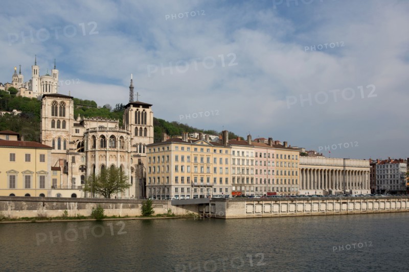 Lyon, Cathédrale Saint-Jean-Baptiste et Basilique de Fourvière
