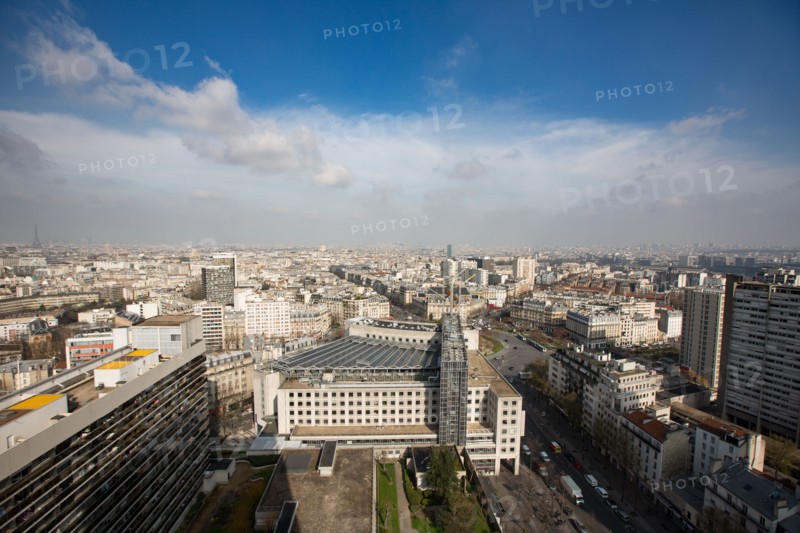 Vue aerienne de Paris depuis la Tour Rubis