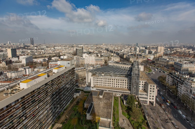 Vue aerienne de Paris depuis la Tour Rubis