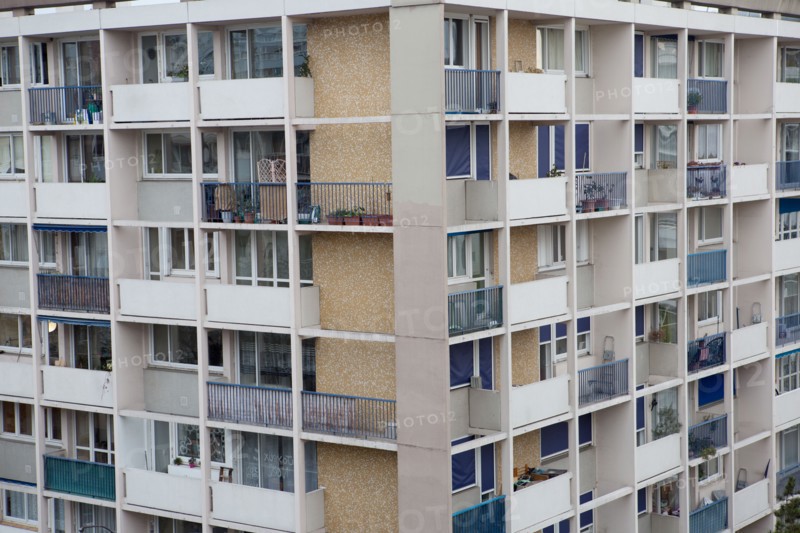 Paris, Immeubles Rue de la Glaciere