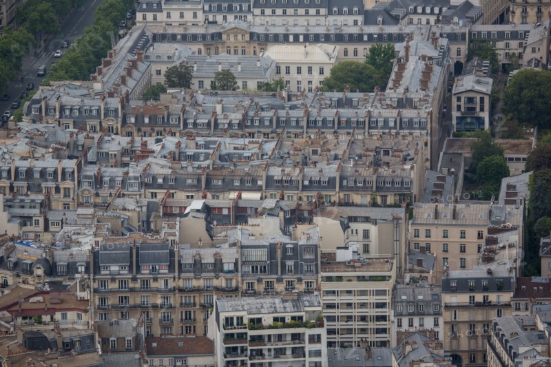 Paris, vue aerienne
