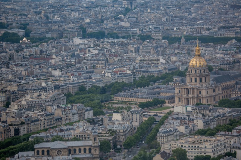 Paris, aerial view