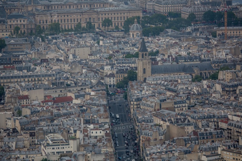 Paris, vue aérienne