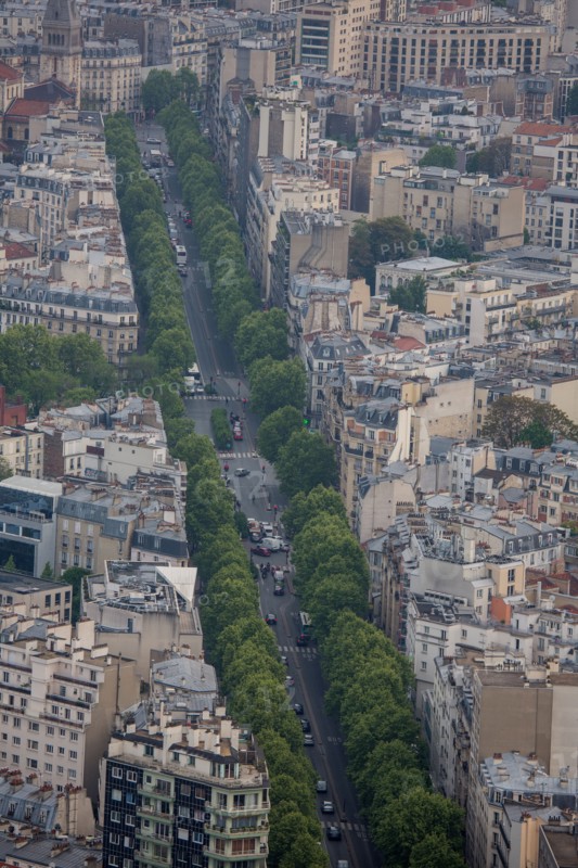 Paris, vue aérienne