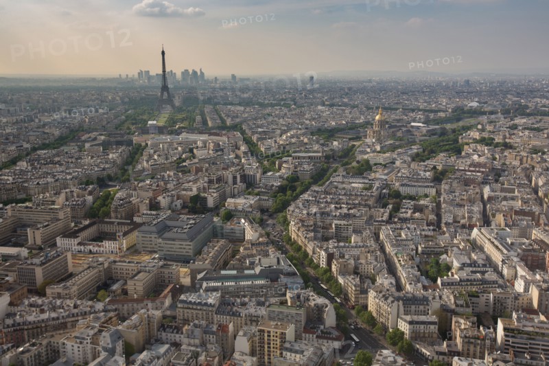 Paris, vue aerienne