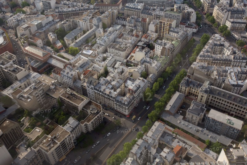 Paris, vue aerienne