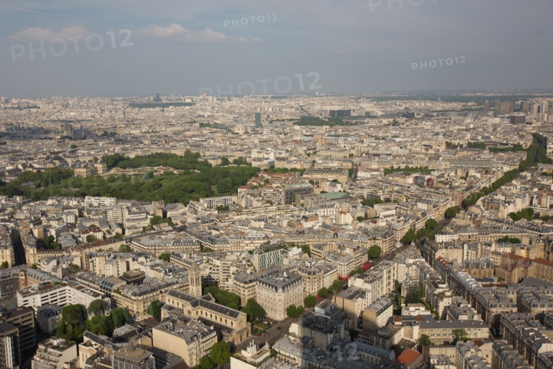 Paris, vue aerienne