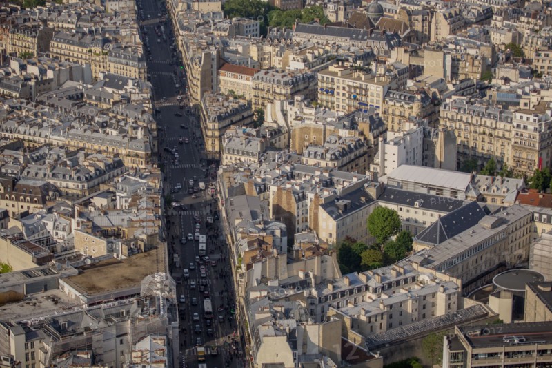 Paris, vue aerienne