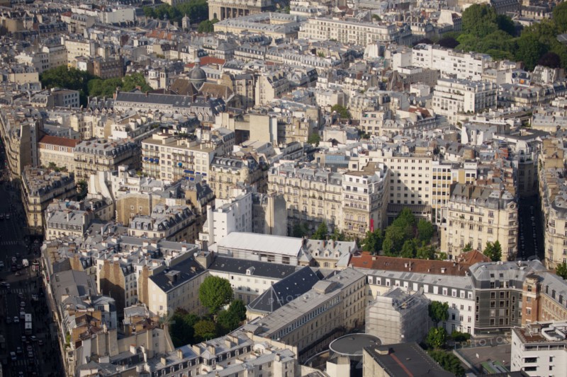 Paris, vue aerienne