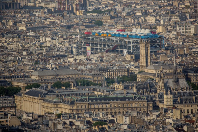Paris, vue aerienne