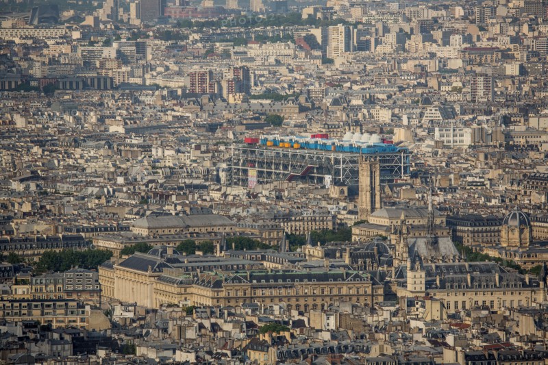 Paris, vue aerienne