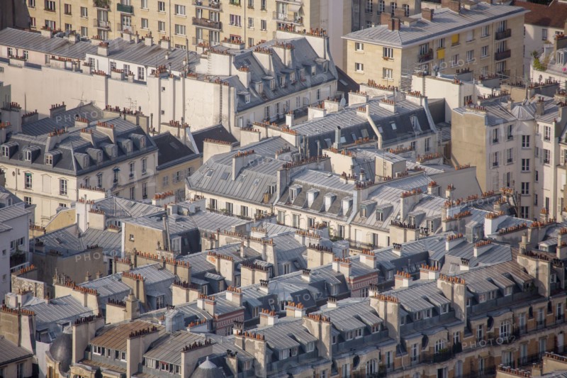 Paris, vue aerienne