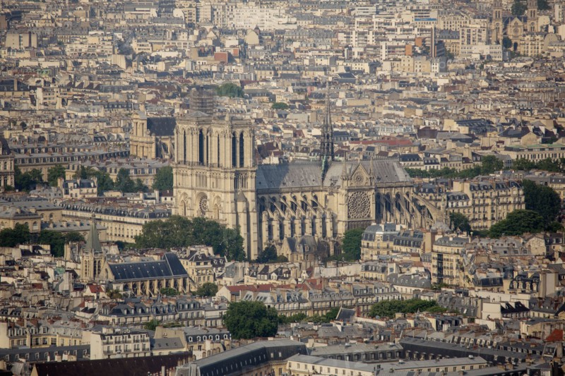 Paris, vue aerienne