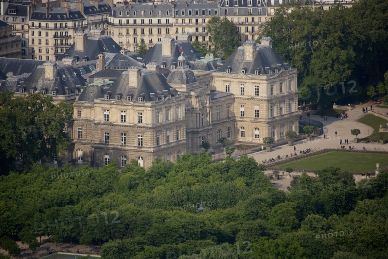 Paris, aerial view