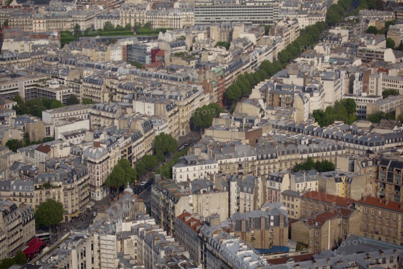 Paris, vue aerienne