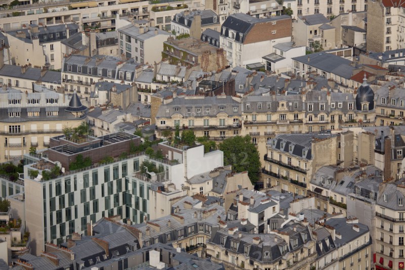 Paris, vue aerienne