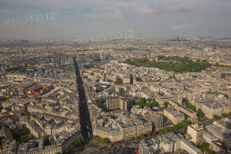 Paris, vue aerienne
