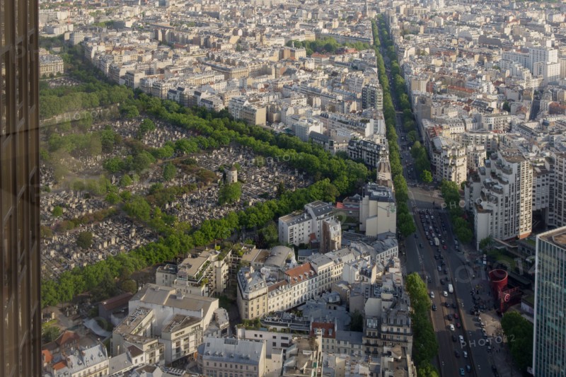 Paris, vue aerienne