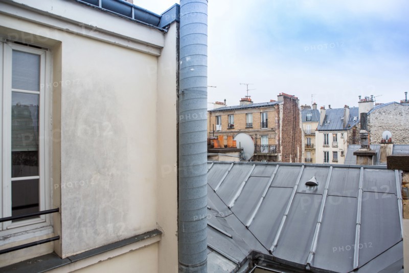 Toits de Paris dans le 18e arrondissement