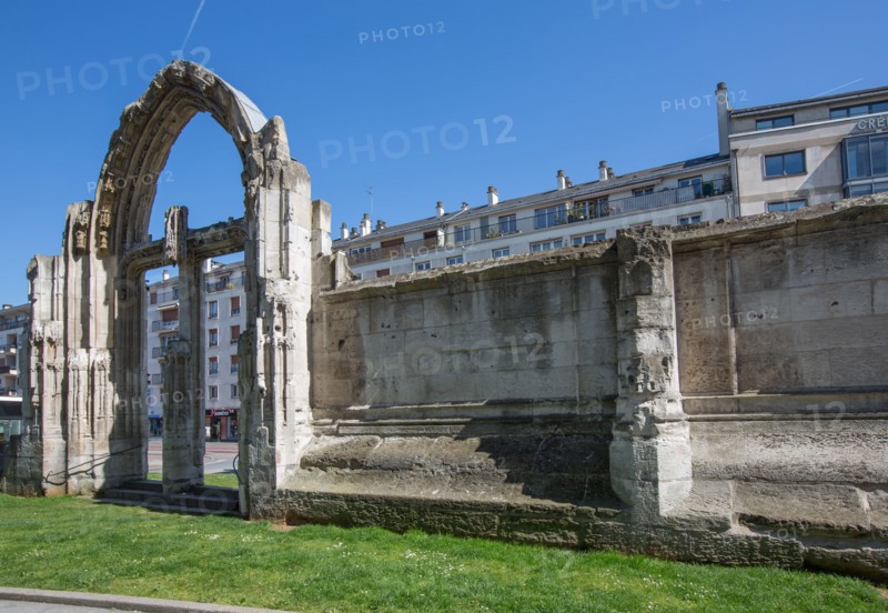 Rouen, vestiges de l'ancienne eglise Saint-Vincent