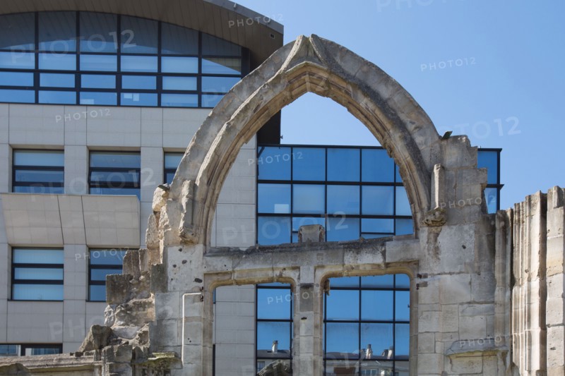 Rouen, vestiges de l'ancienne église Saint-Vincent