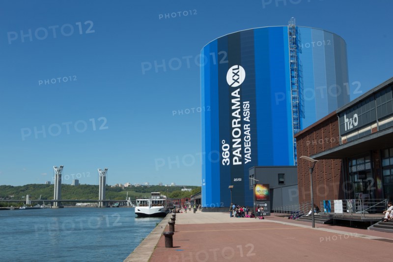 Rouen, Panorama XXL et anciens docks rehabilites