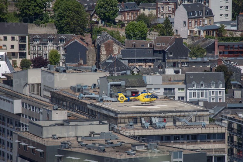 Rouen, Panorama depuis la Côte Sainte-Catherine