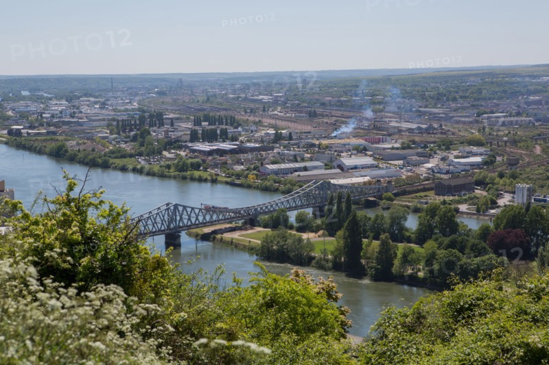 Rouen, Panorama depuis la Côte Sainte-Catherine