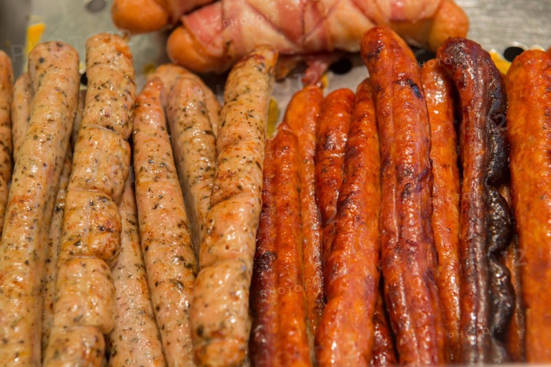 Saucisses grillees