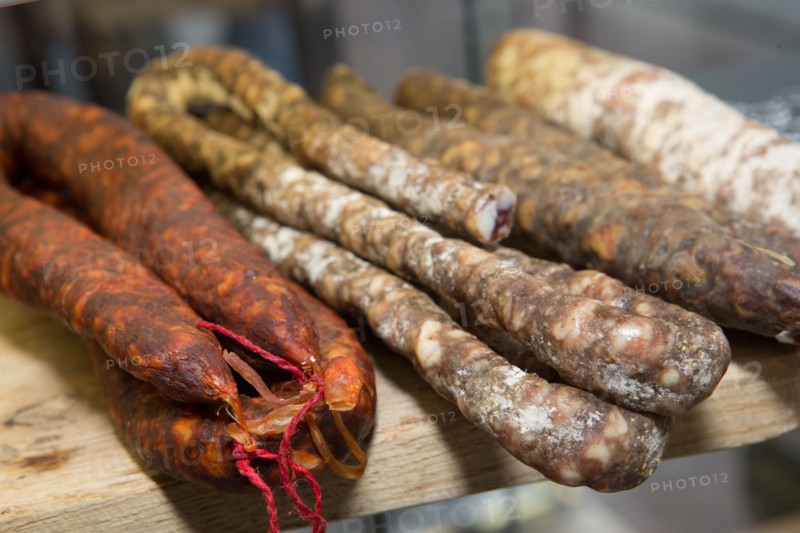 Saucisse sèche et chorizo