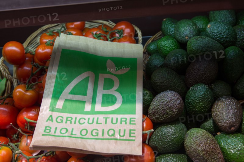 Tomates et avocats bio