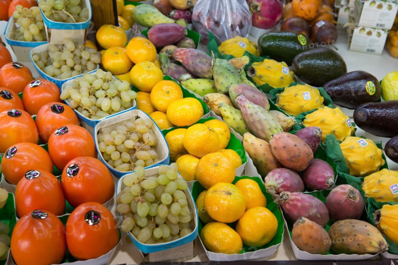 Barquettes de fruits et legumes