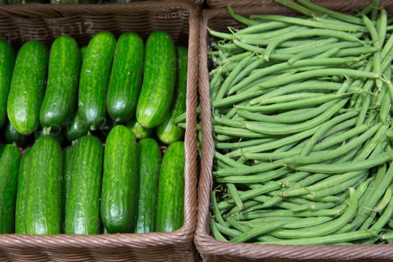 Courgettes et haricots verts