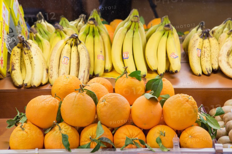 Oranges et bananes