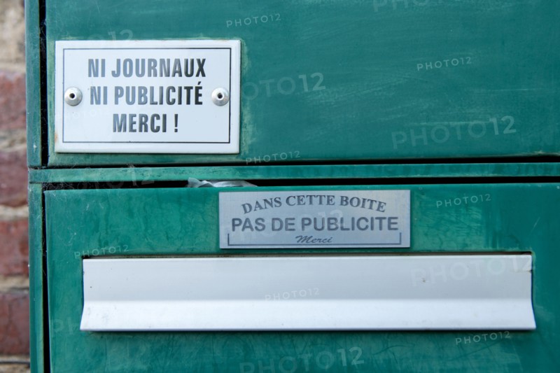 Honfleur, boîte aux lettres
