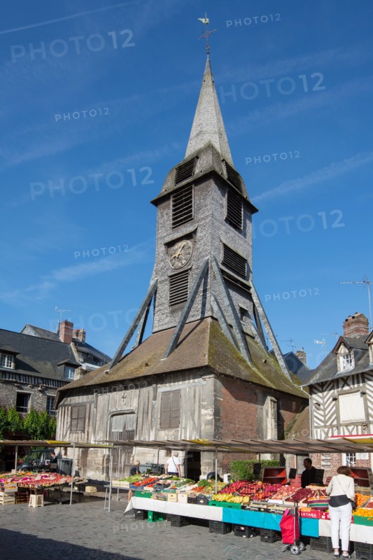 Honfleur, place Sainte-Catherine