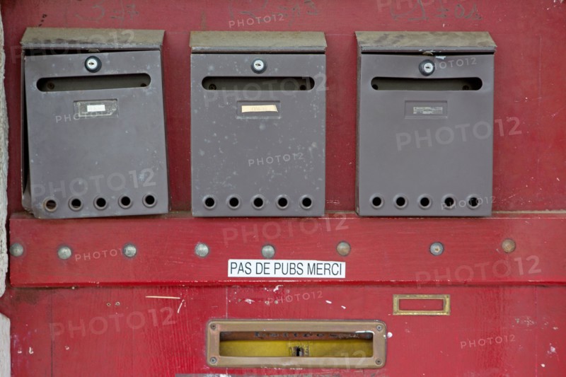 Nantes, boîtes aux lettres