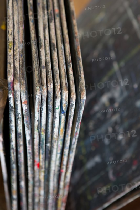 Paris, Atelier Elzevir, palettes