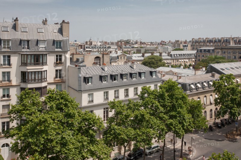 Paris, vue sur le 47 boulevard des Invalides