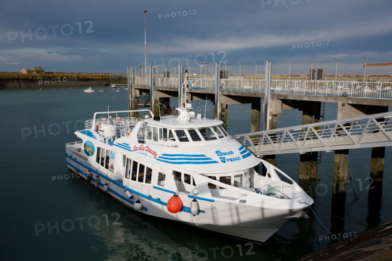 Port de Granville, embarcadère pour les Iles Chausey