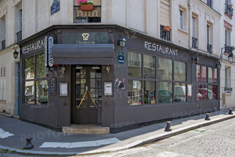 Paris, restaurant L'Anthracite