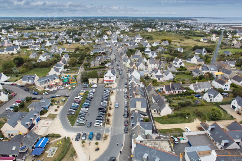 Vue depuis le phare d'Eckmühl, Finistère Sud