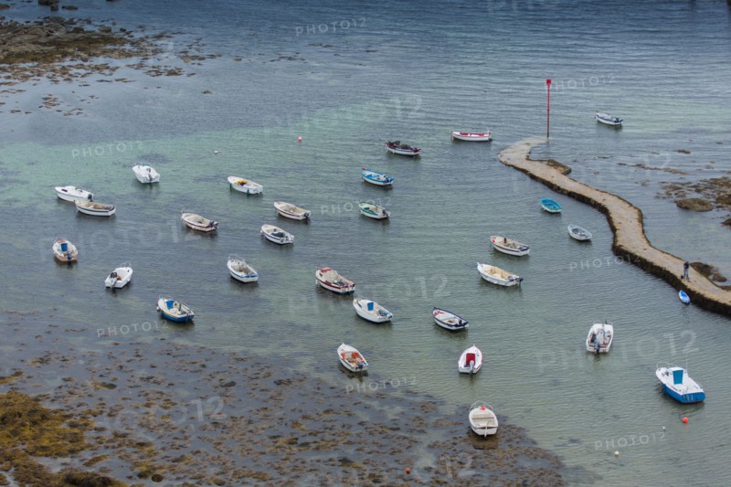 Vue depuis le phare d'Eckmühl, Finistère Sud