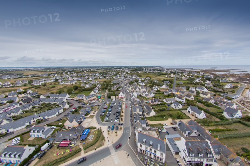 Vue depuis le phare d'Eckmühl, Finistère Sud