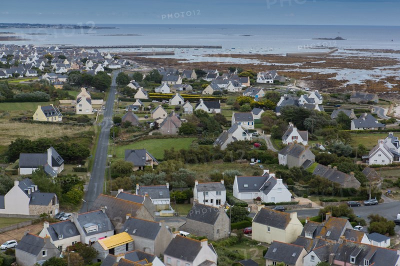 Vue depuis le phare d'Eckmühl, Finistère Sud