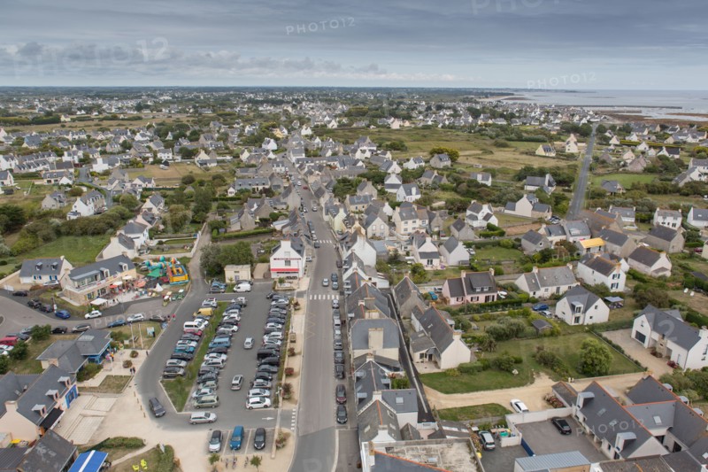 Vue depuis le phare d'Eckmühl, Finistère Sud