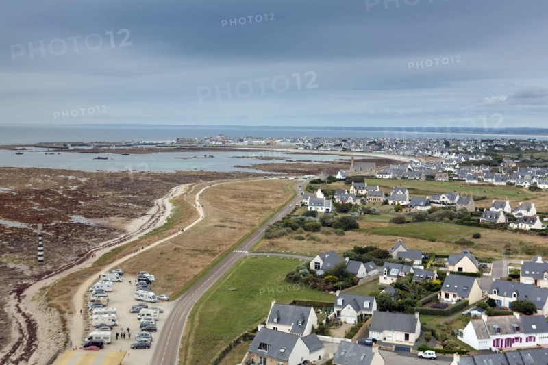 Vue depuis le phare d'Eckmühl, Finistère Sud