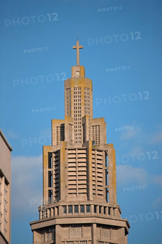 Le Havre, clocher de l'église Saint-Joseph